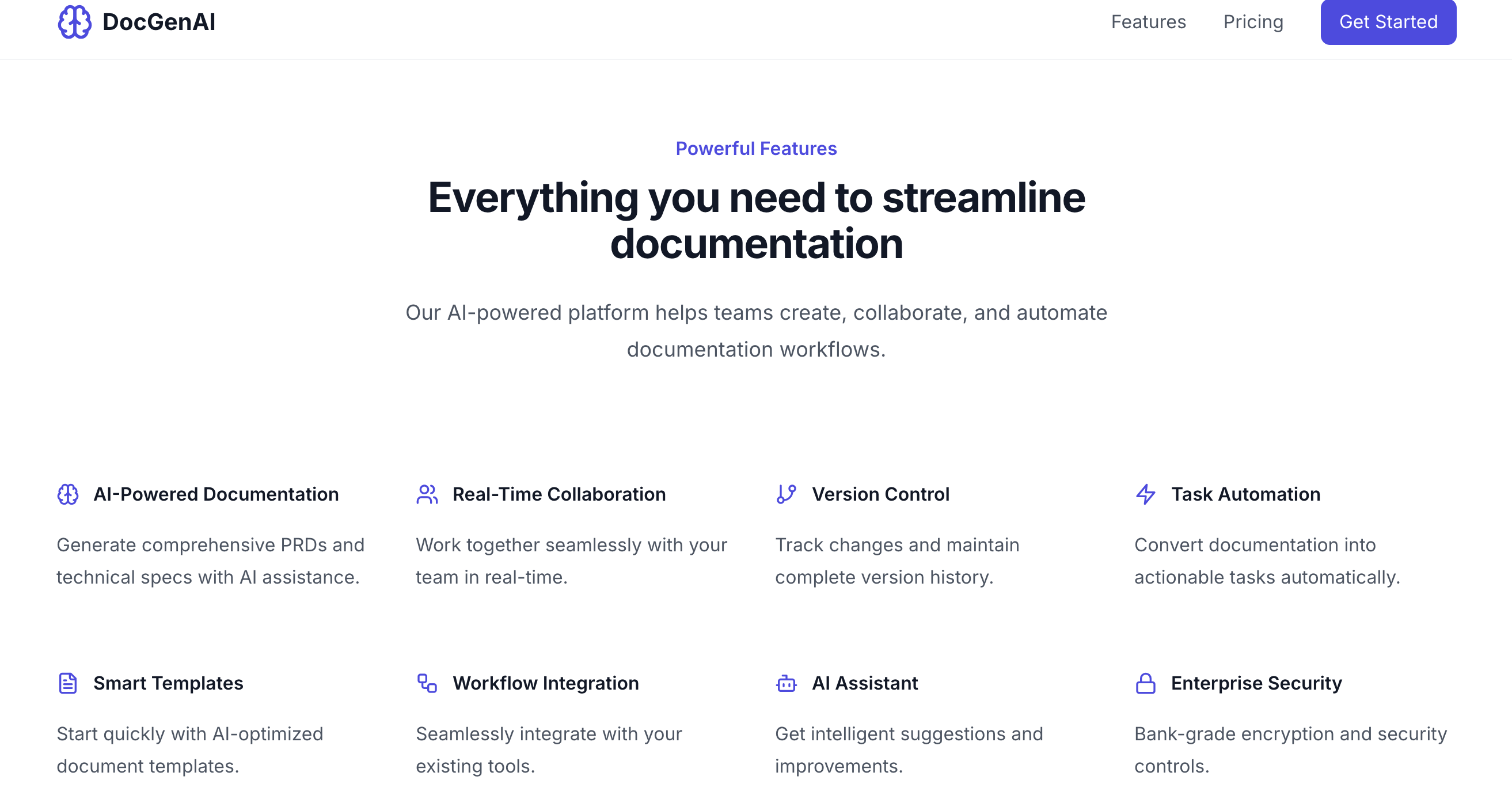AI-Powered PRD Platform